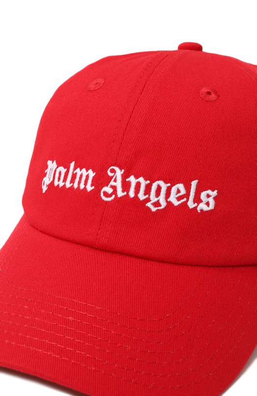 фото Хлопковая бейсболка palm angels