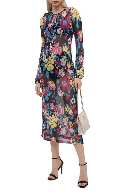 фото Платье из вискозы saint laurent