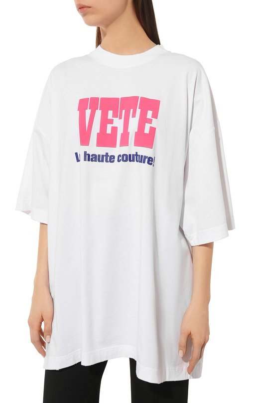 фото Хлопковая футболка vetements