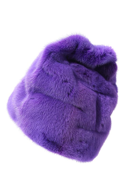 фото Шапка шарпей из меха норки furland