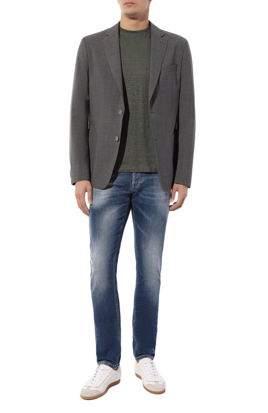 фото Льняная футболка fedeli