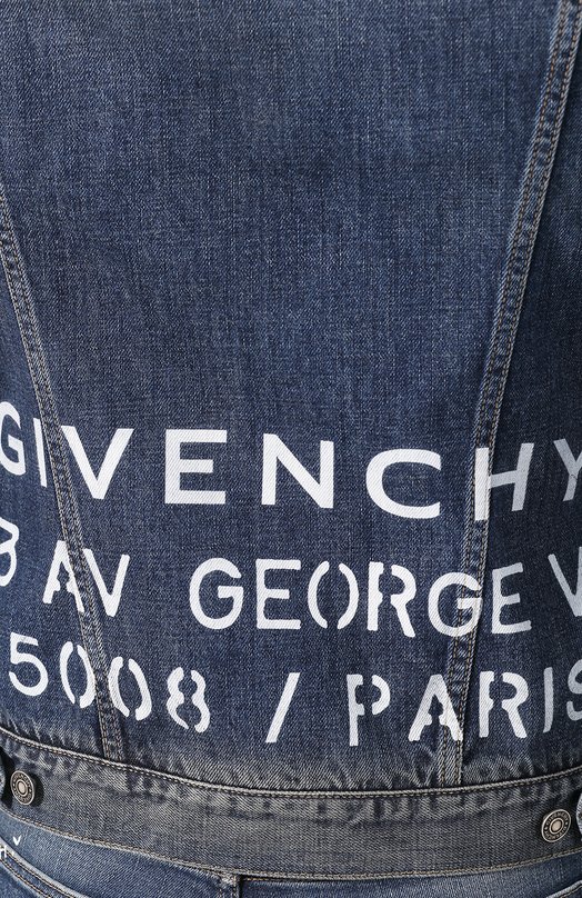 фото Джинсовая куртка givenchy