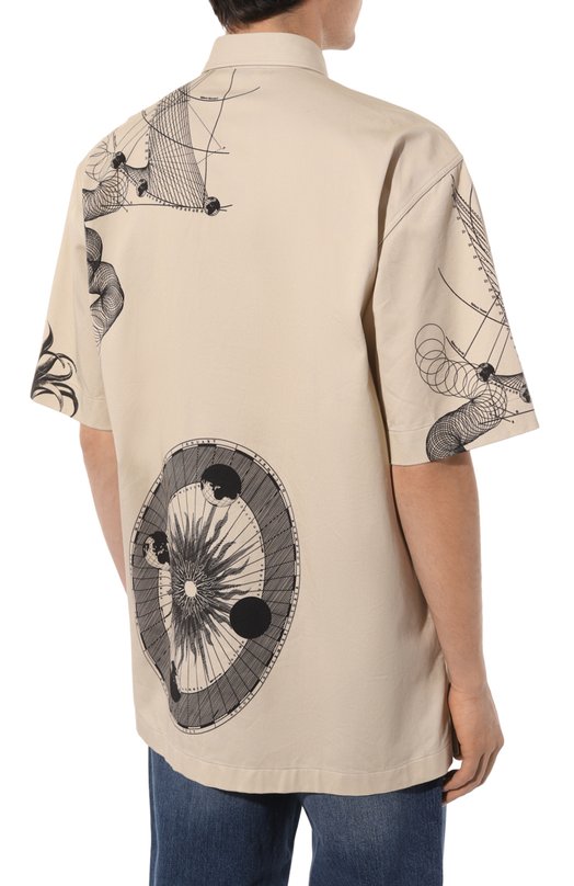 фото Хлопковая рубашка dries van noten