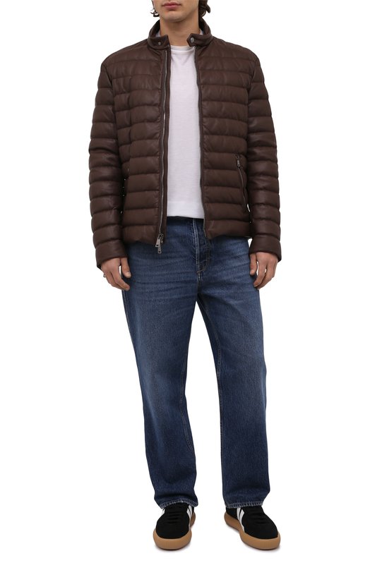 фото Кожаная куртка ralph lauren