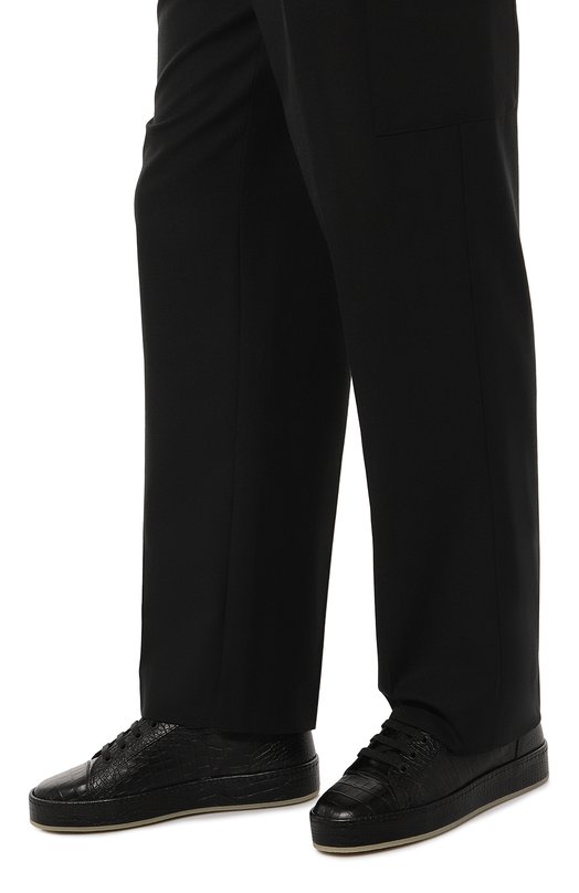 фото Кожаные кеды giuseppe zanotti design