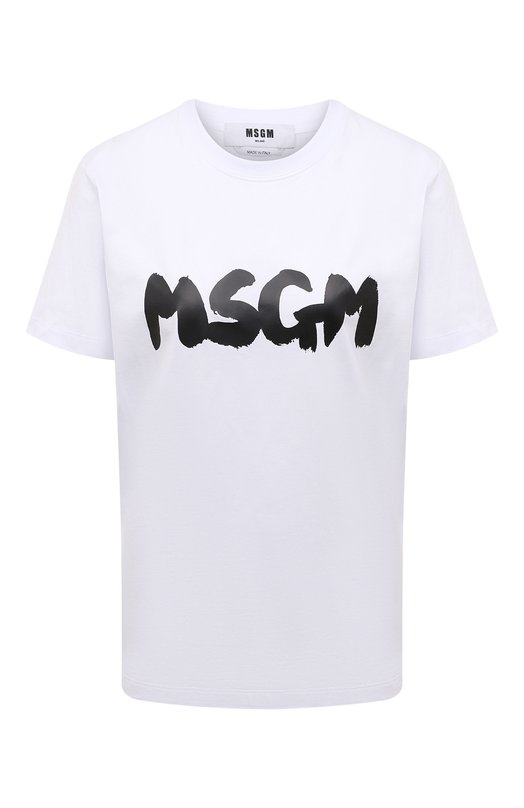 фото Хлопковая футболка msgm