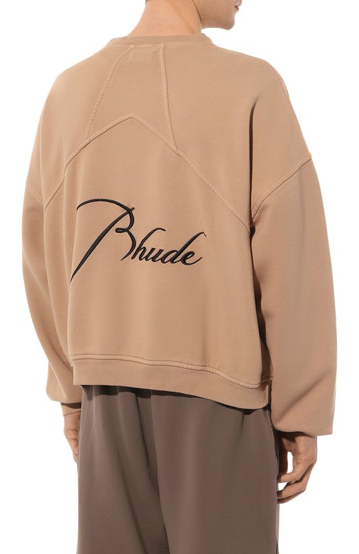 фото Хлопковый свитшот rhude