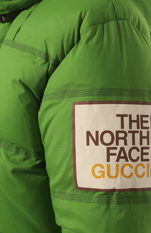 фото Пуховик the north face x gucci gucci