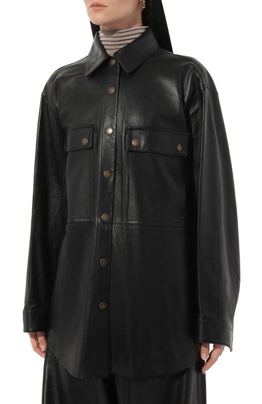 фото Кожаная рубашка darkpark