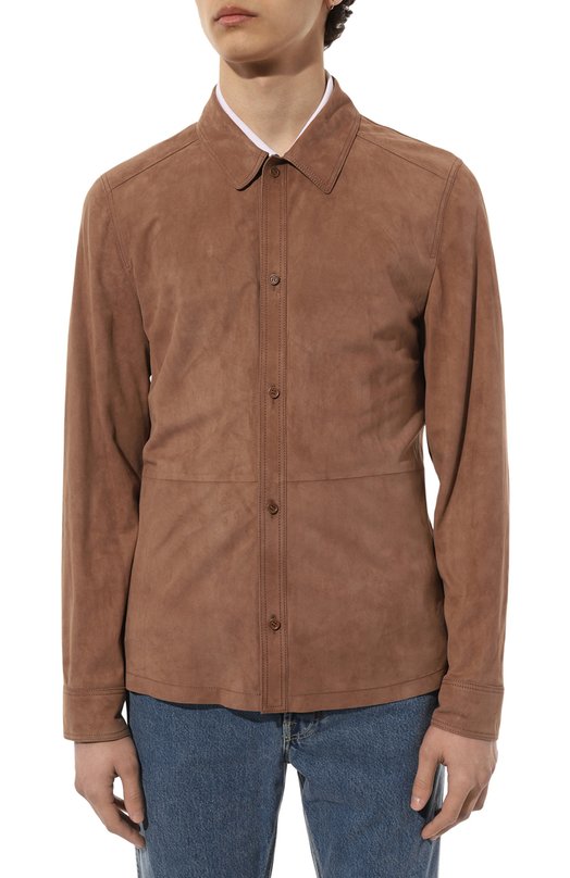 фото Замшевая рубашка desa